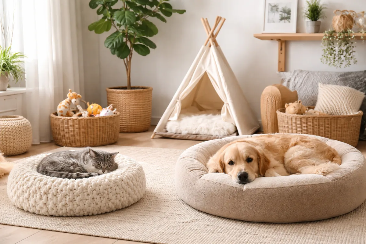 Créer un coin de détente idéal pour votre animal de compagnie