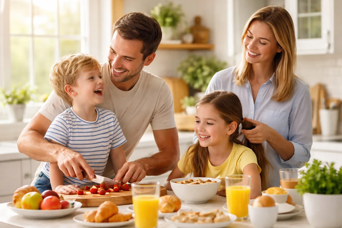 Les bienfaits d'une routine matinale efficace pour toute la famille