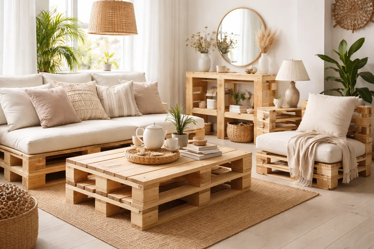 Comment créer des meubles vintage chic à partir de palettes en bois