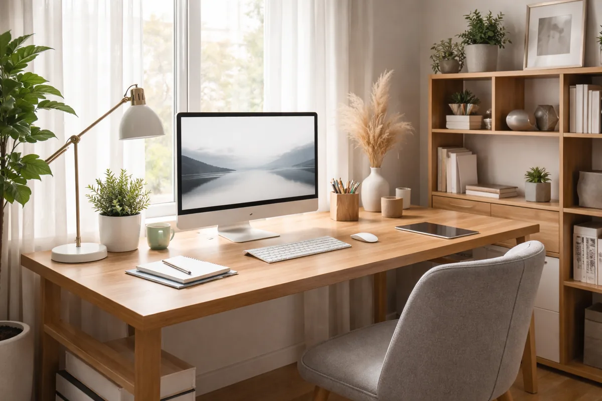 Aménager son espace de travail à domicile pour une productivité optimale