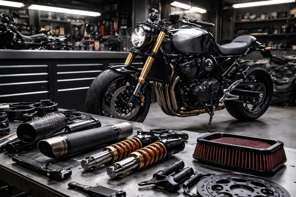 Comment choisir les meilleures pièces pour la personnalisation de sa moto