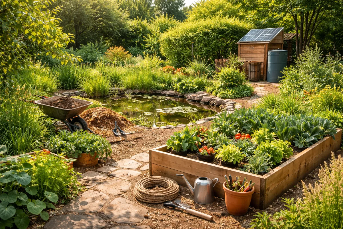 Comment réaliser des travaux pour créer un jardin durable et éco-responsable