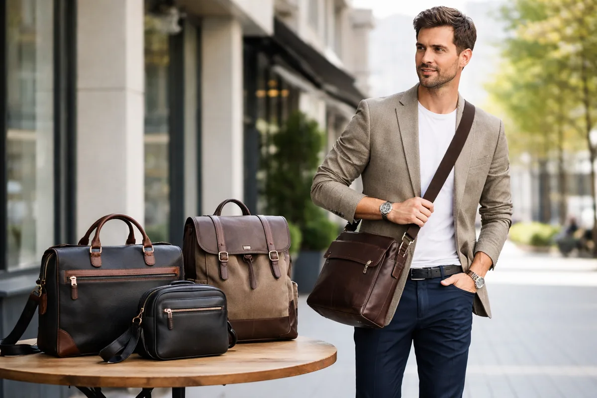 Choisir la sacoche idéale pour homme