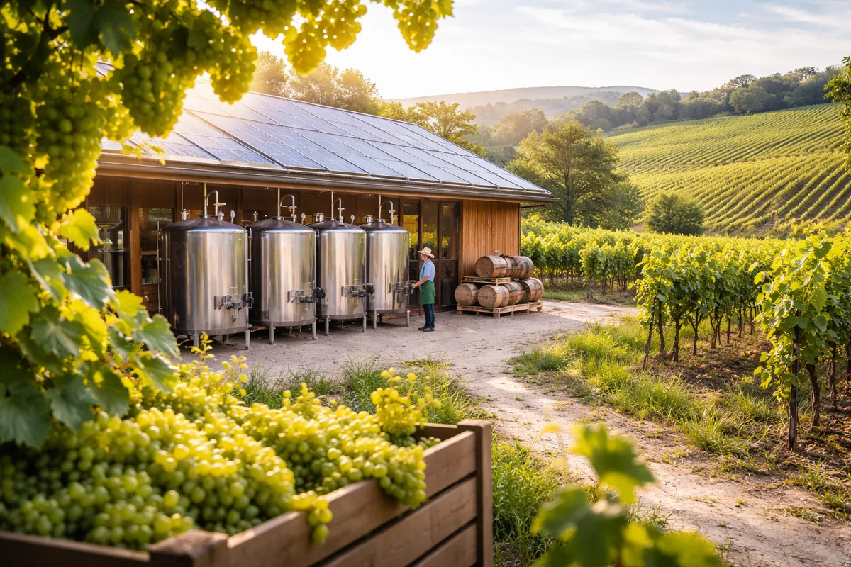 L'importance de la vinification durable dans la viticulture moderne