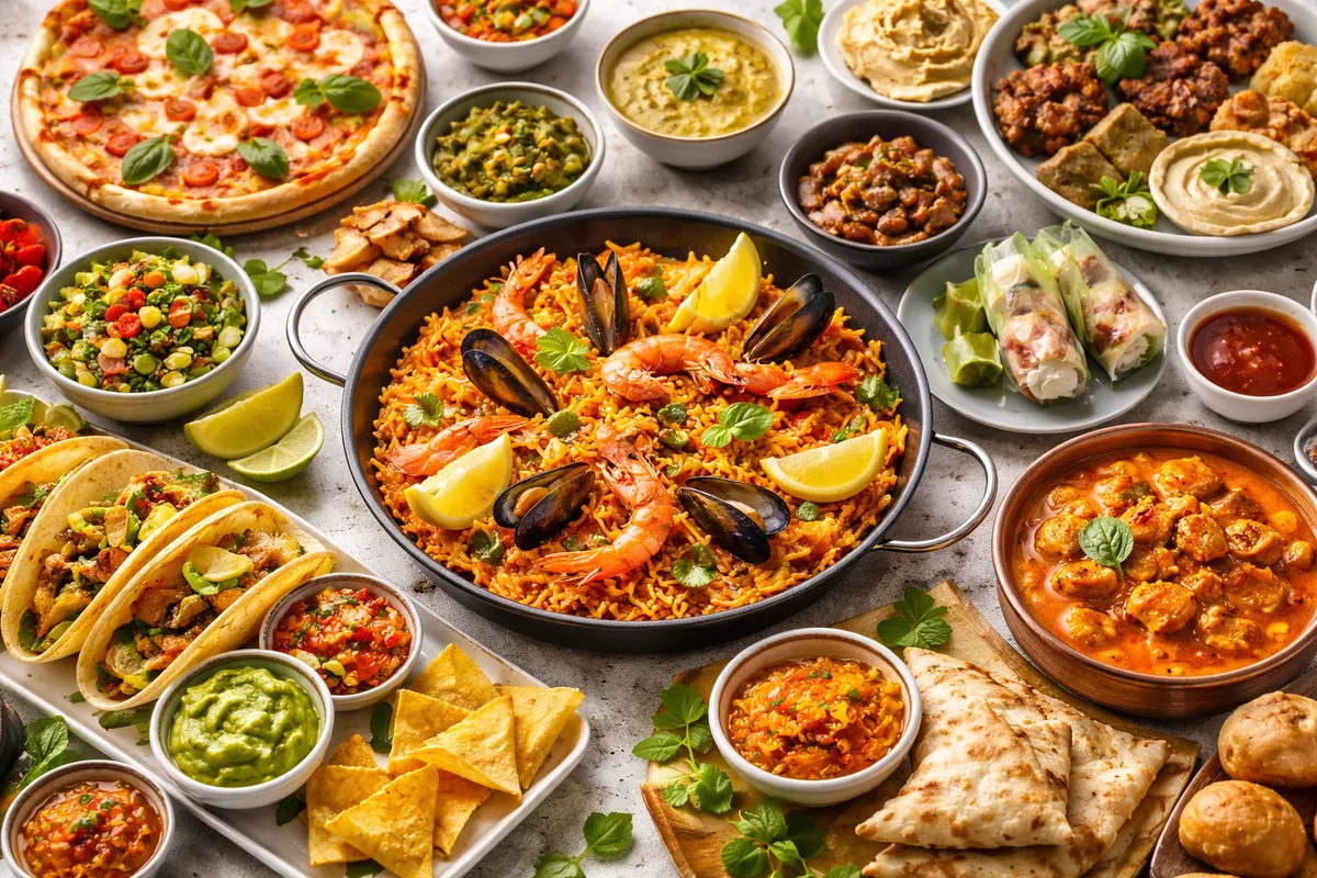 Comment découvrir les cuisines du monde à travers des recettes régionales